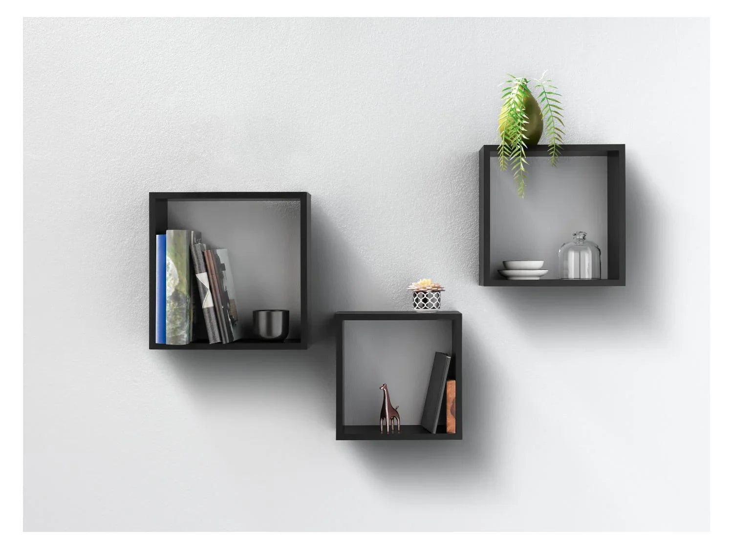 LIVARNO home Jeu de cubes d'tagre, 3 pices