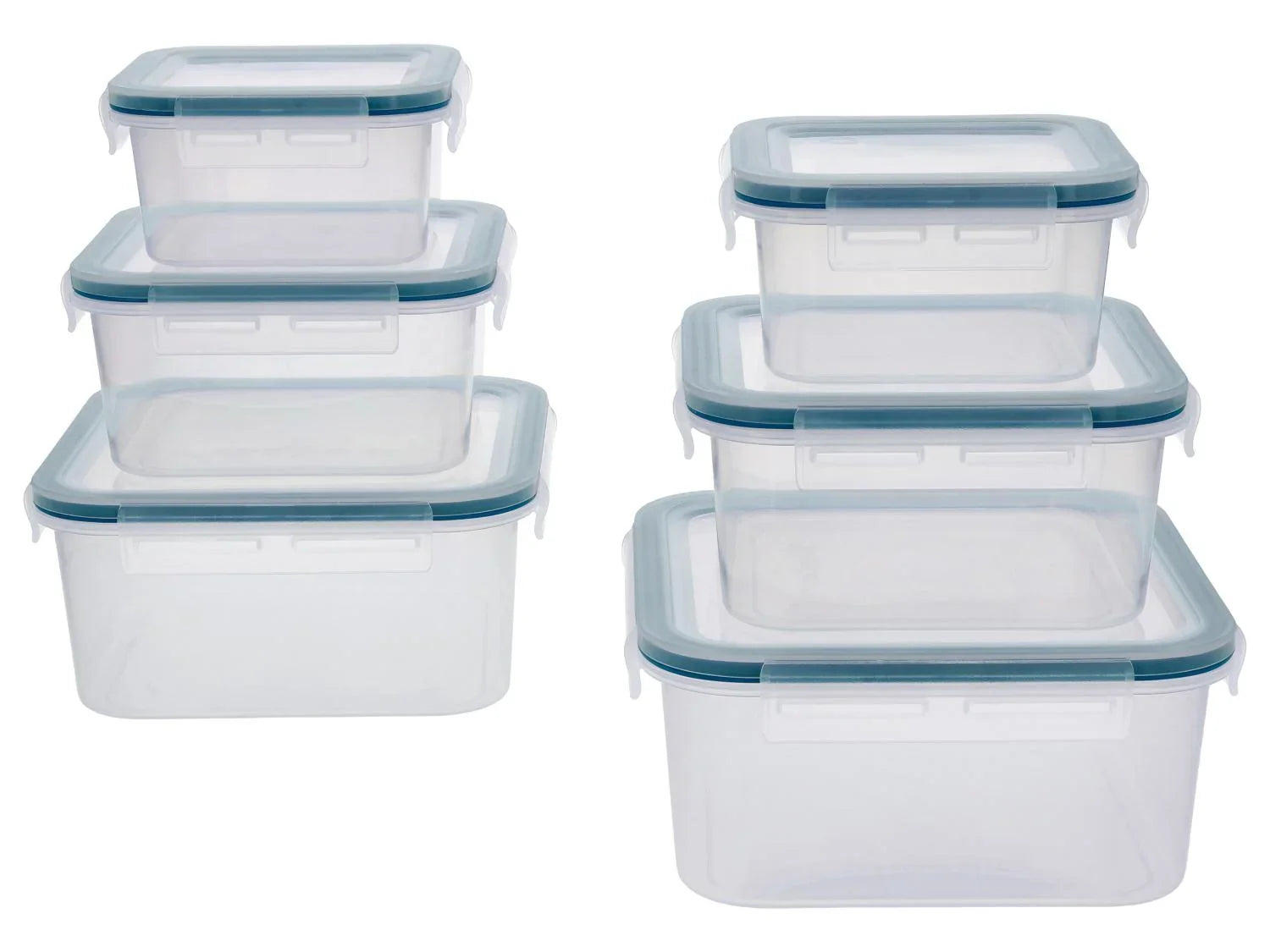 SILVERCREST Set de 6 botes de conservation