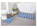 LIVARNO home Ensemble de tapis de salle de bain et WC, 2 pices