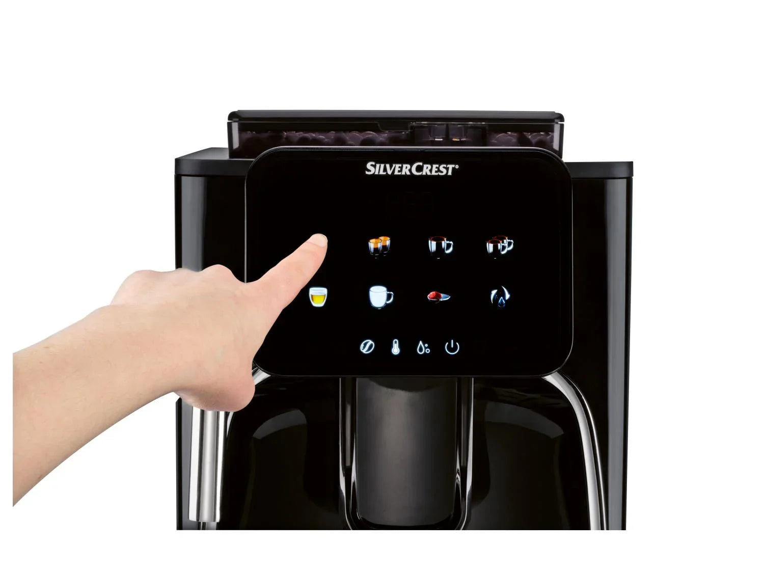 SILVERCREST KITCHEN TOOLS Machine  caf automatique SKVA 1450 A1