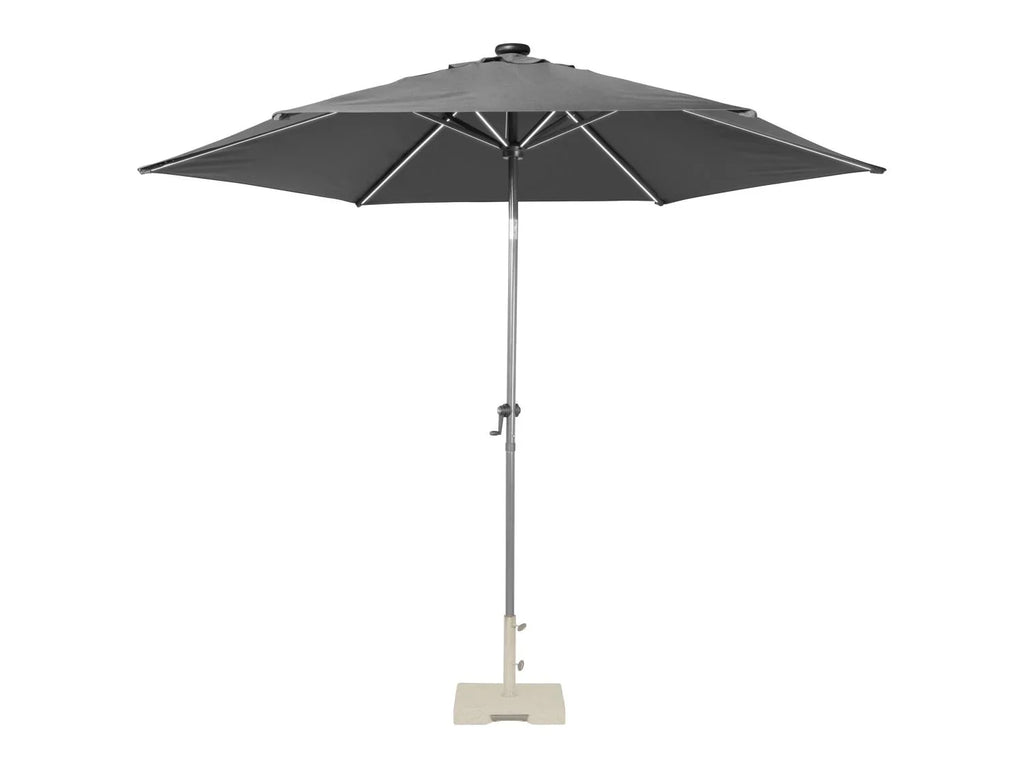 LIVARNO Parasol avec clairage solaire LED