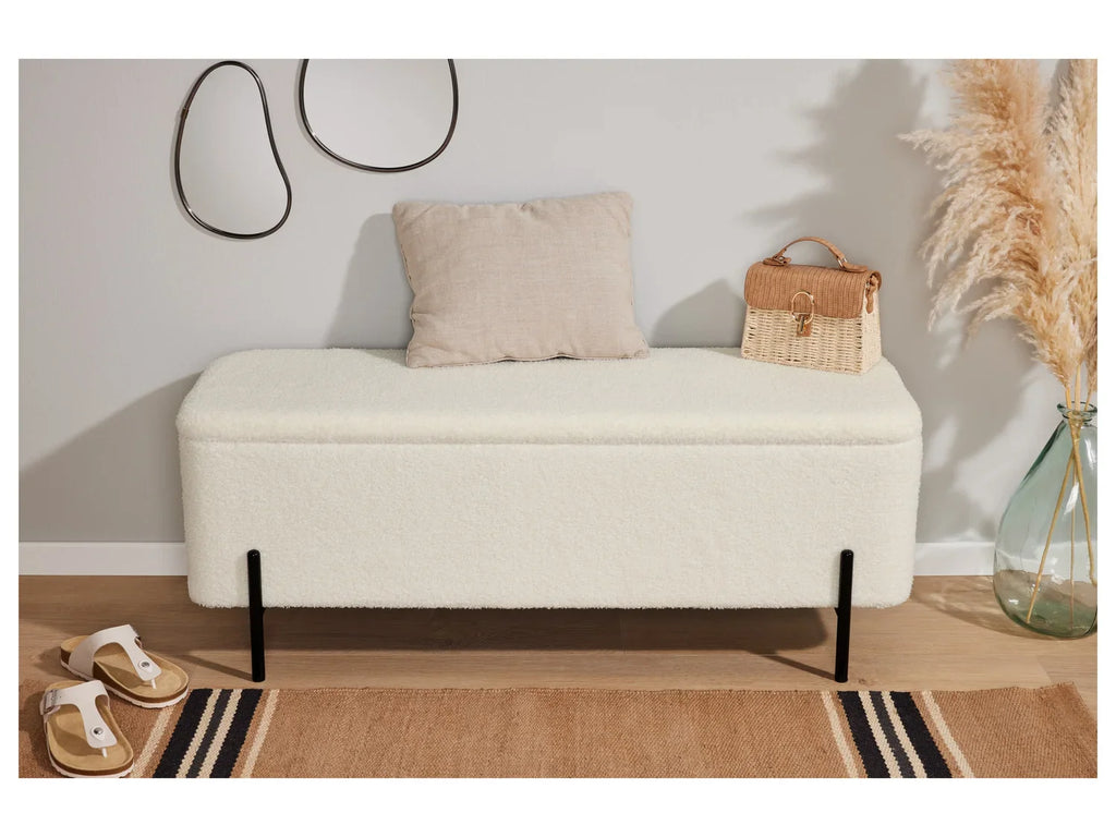 LIVARNO home Banc rembourr, 108 x 40 x 42 cm