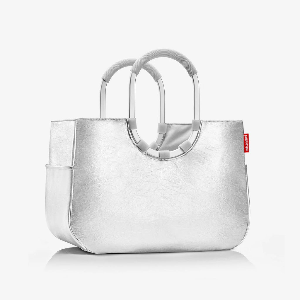 Loopshopper L Silver Crackle
