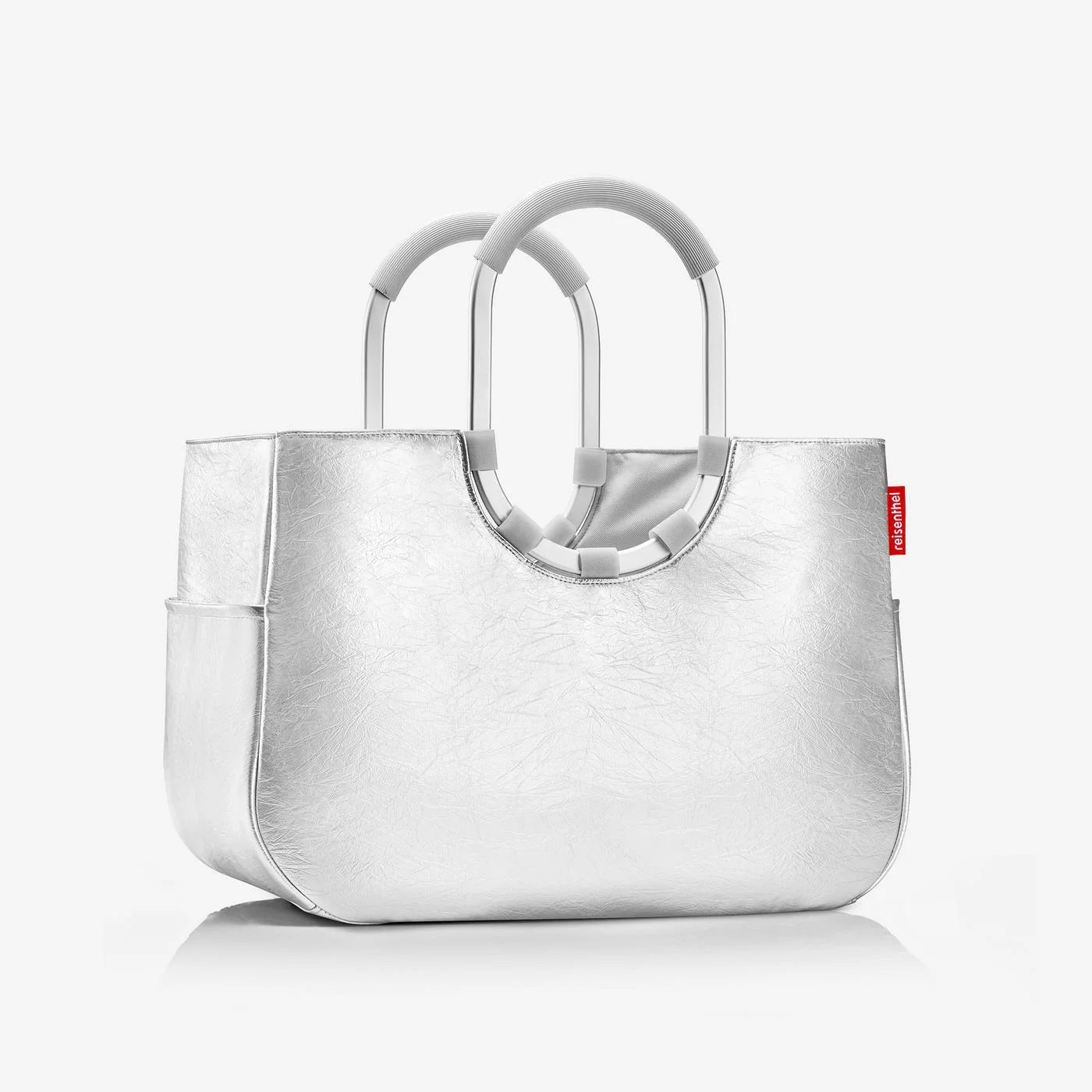 Loopshopper L Silver Crackle