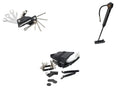 CRIVIT Outil multifonction pour vlo, sacoche de selle avec outils ou mini-pompe  manomtre
