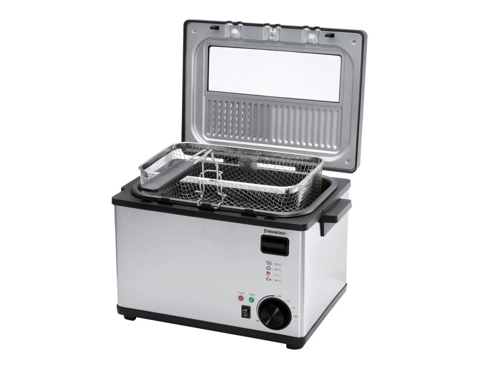 SILVERCREST Friteuse en acier inoxydable