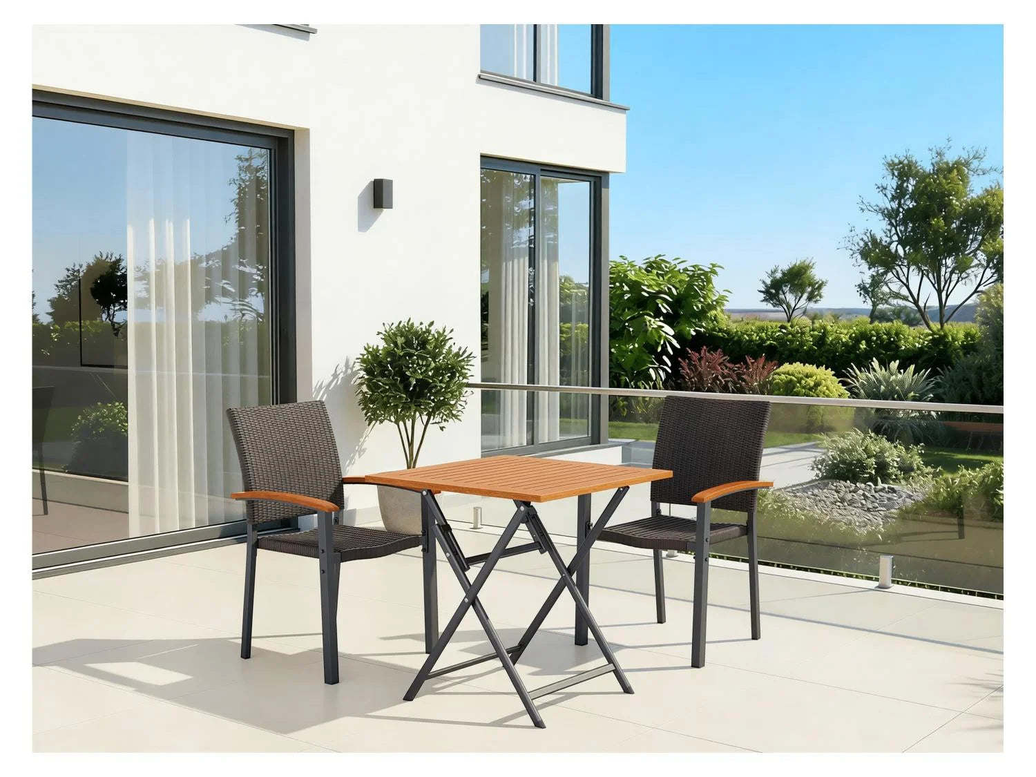 LIVARNO Fauteuil en rsine tresse Valencia