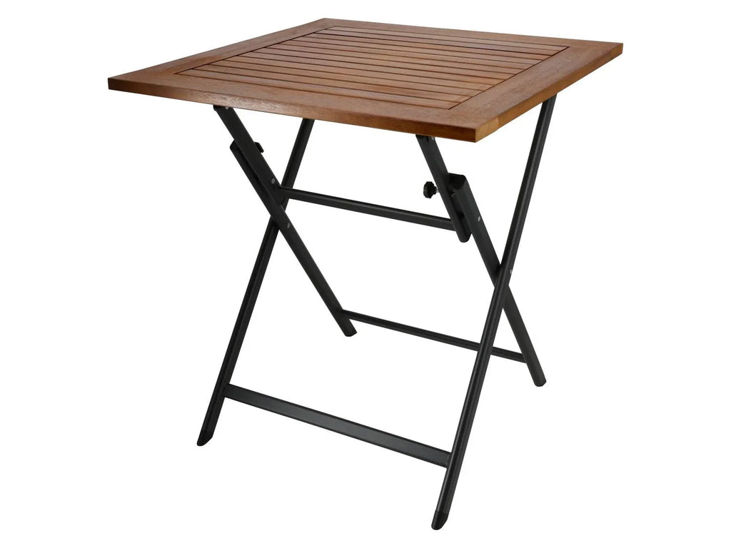 LIVARNO Table de jardin + Lot de 2 fauteuils pliants Valencia