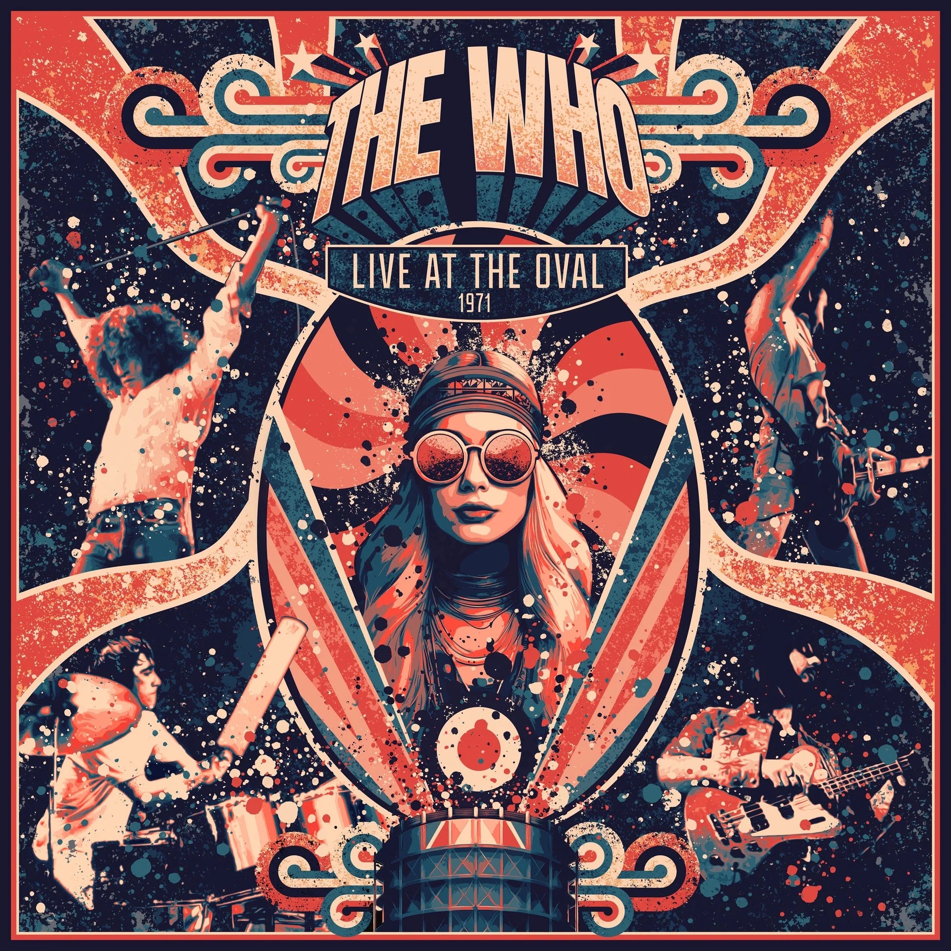 THE WHO - LIVE AT THE OVAL 1971 - 2-LP - VINYL LP