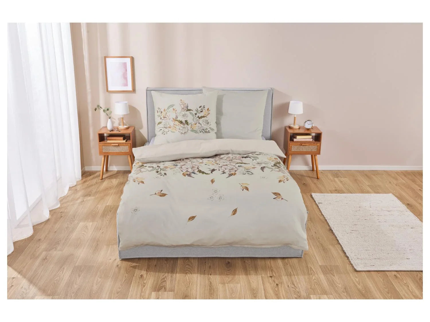 LIVARNO home Parure de lit en satin, 260 x 240 cm