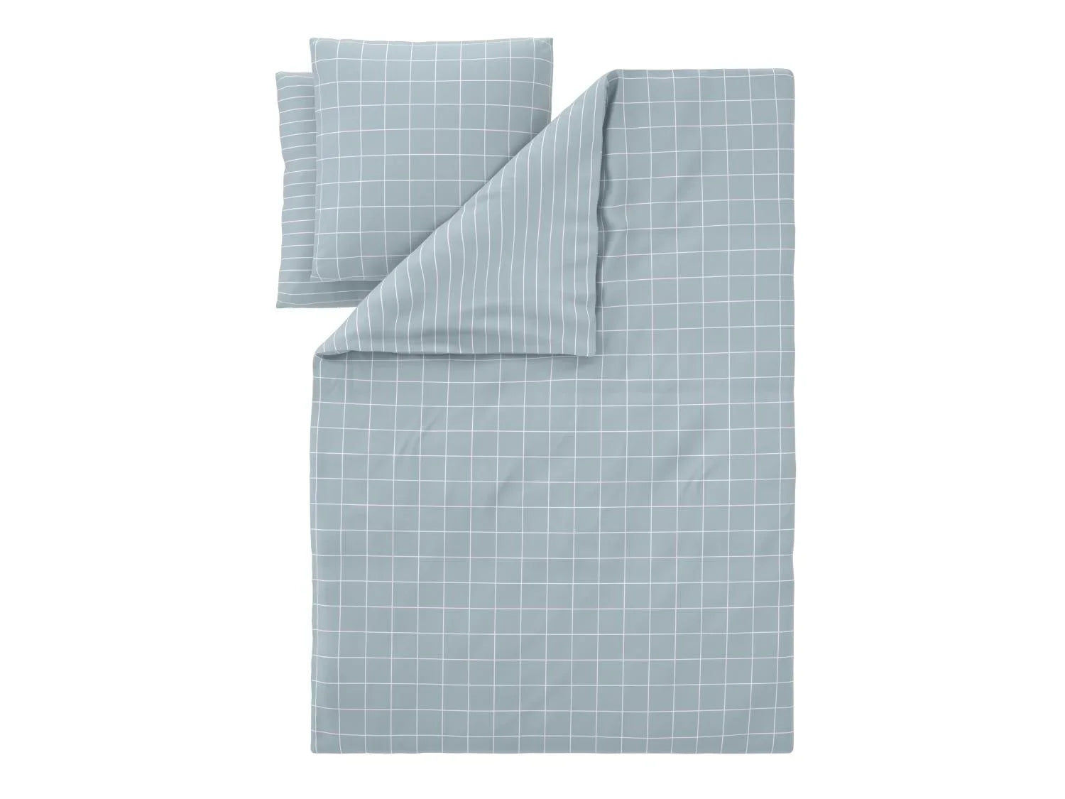 LIVARNO Parure de lit double face en satin microfibre, 260 x 240 cm