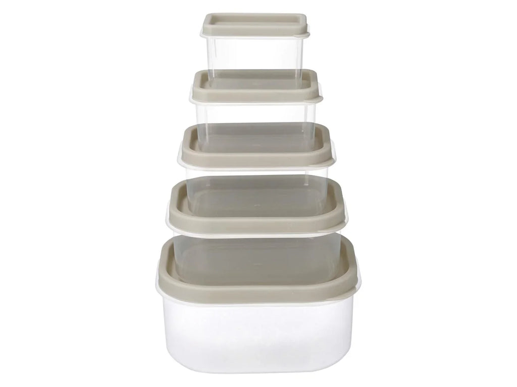 SILVERCREST Set de 5 botes de conservation