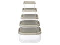 SILVERCREST Set de 5 botes de conservation