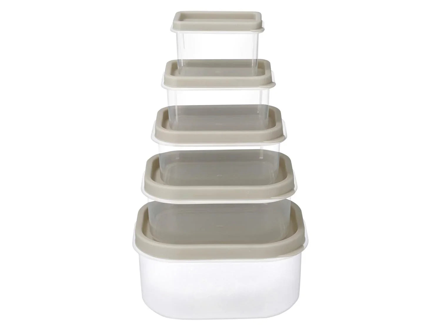SILVERCREST Set de 5 botes de conservation
