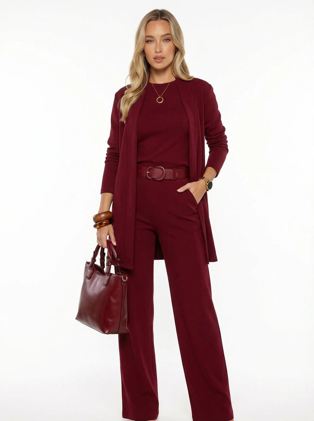 Ensemble élégant confortable deux pièces Elenna