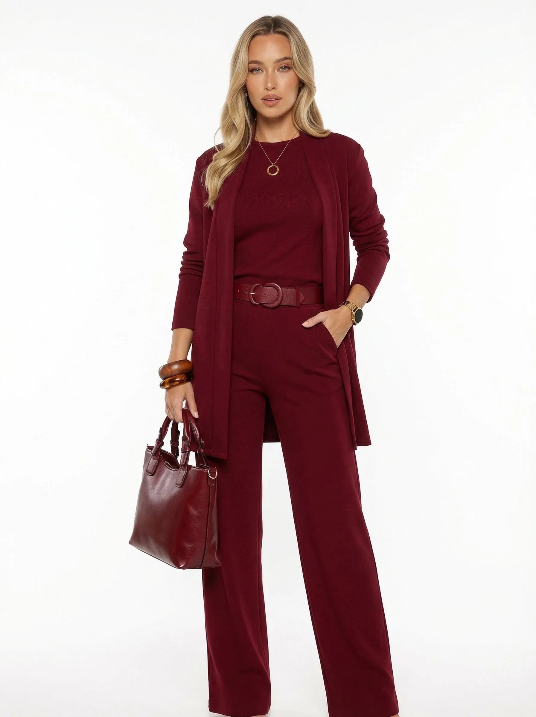 Ensemble élégant confortable deux pièces Elenna