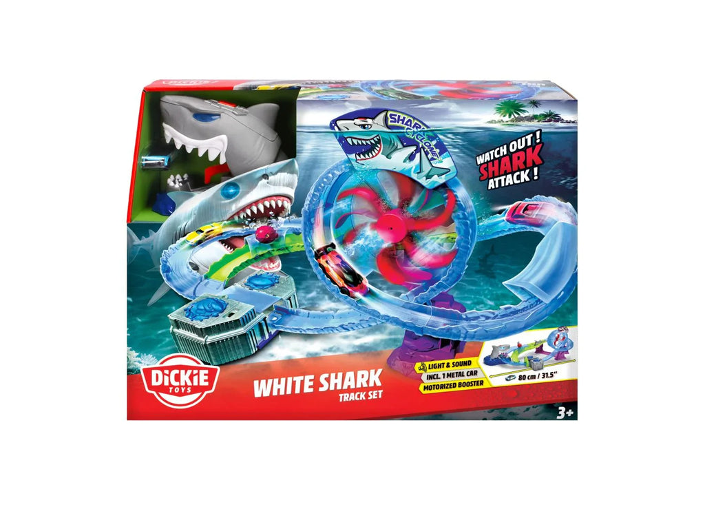 DICKIE Circuit de course White Shark