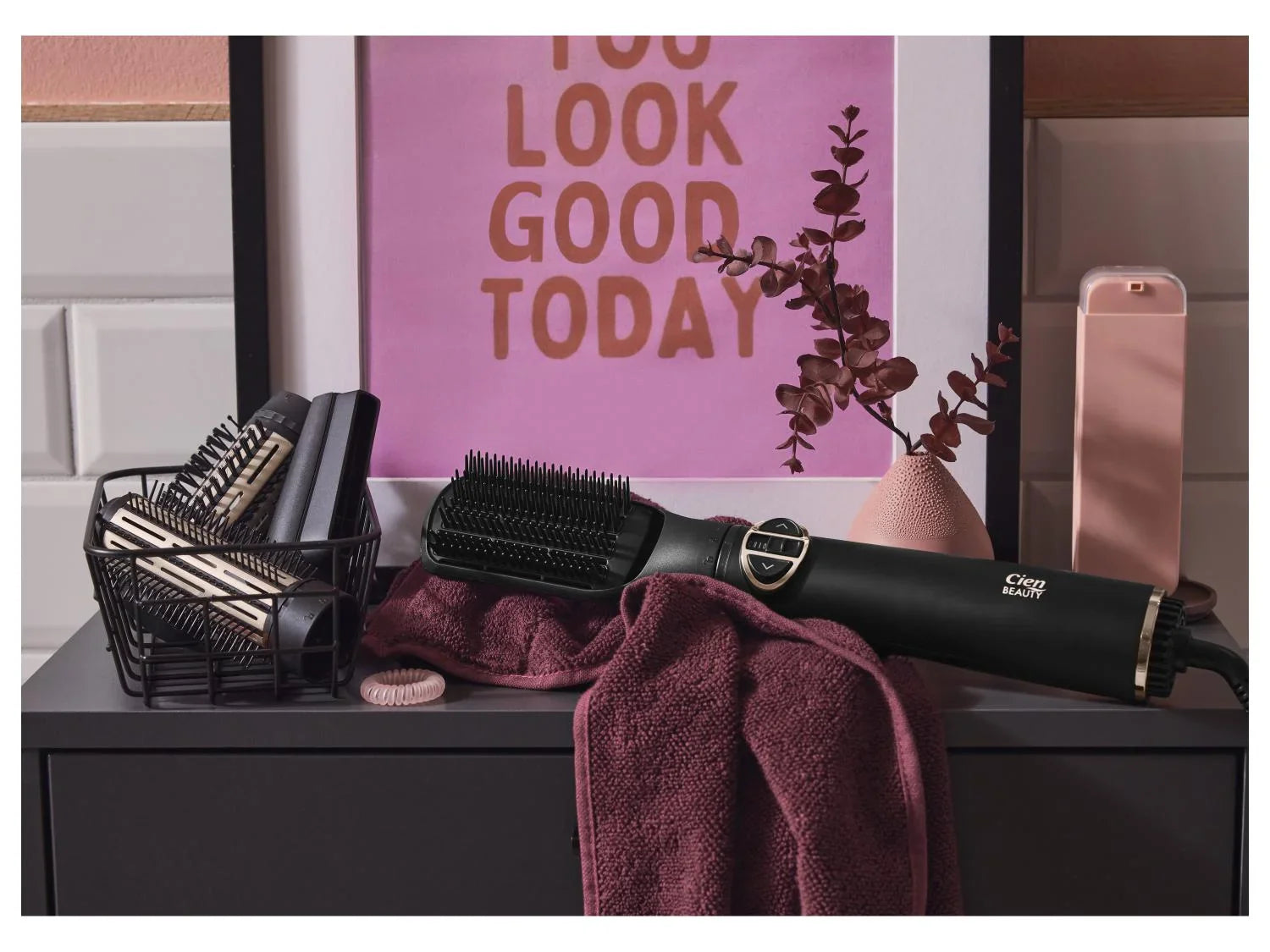 CIEN Beauty Brosse rotative  air chaud