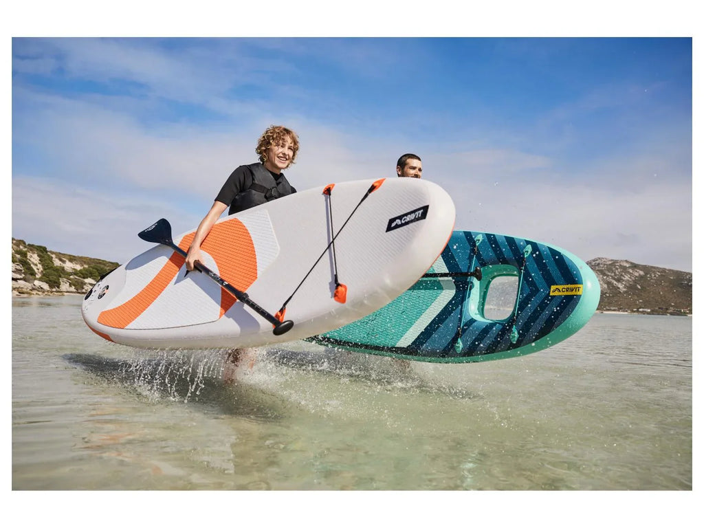 CRIVIT Stand-up paddle gonflable polyvalent avec fentre