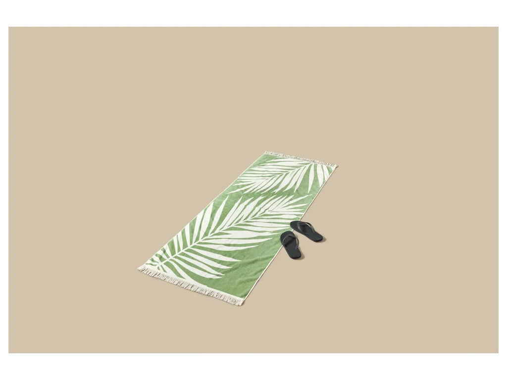 LIVARNO Serviette de plage en ponge, 80 x 180 cm