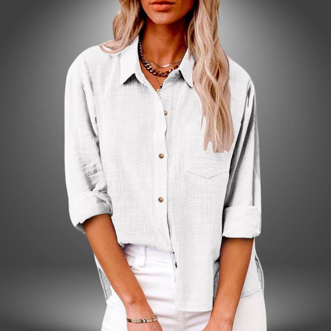 Evelia - Blouse en Lin Premium