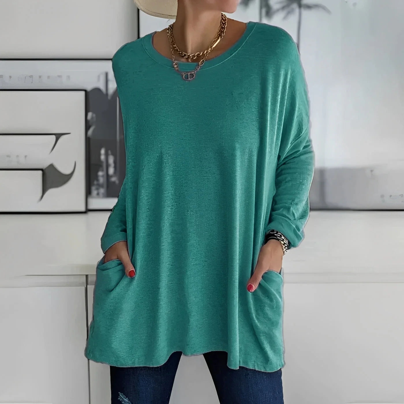 Chantelle - Chemise à manches longues avec poches
