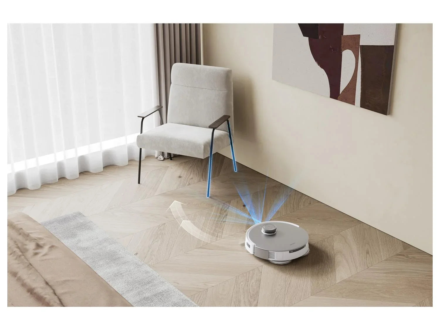 ECOVACS Aspirateur Laveur DEEBOT T20e