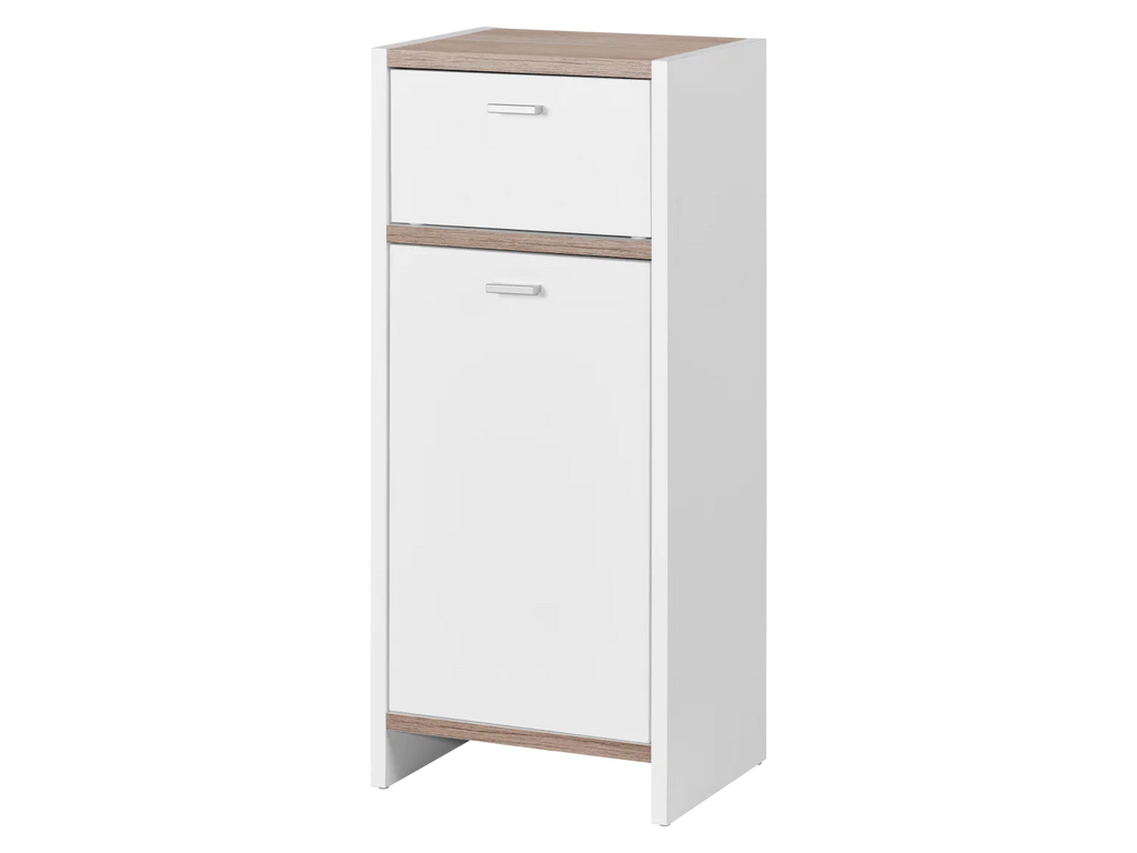 LIVARNO home Colonne de salle de bains, 34,2 x 79 x 28 cm, blanc/imitation chne