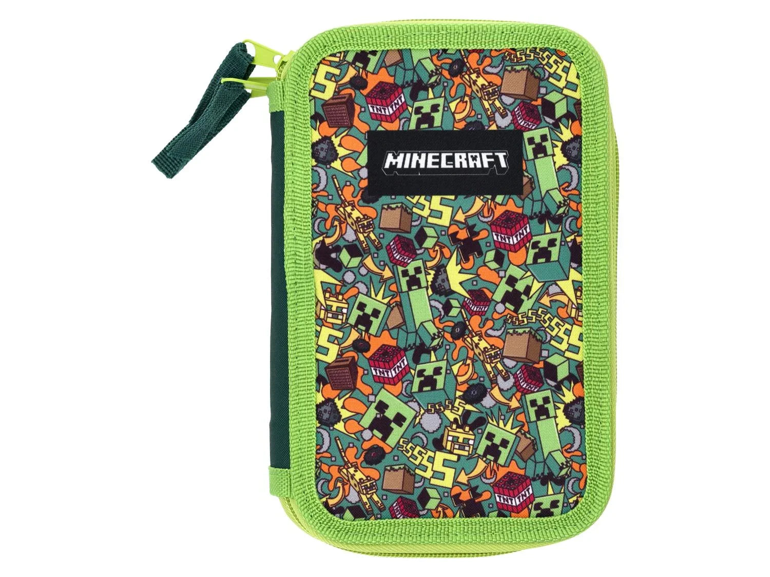 Minecraft Trousse  triple compartiment