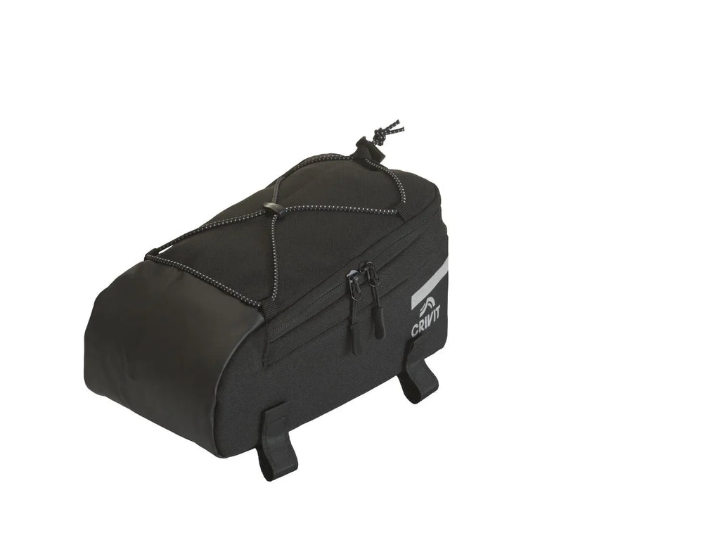 CRIVIT Sacoche pour guidon de vlo, sacoche double pour cadre de vlo ou sacoche pour porte-bagages de vlo