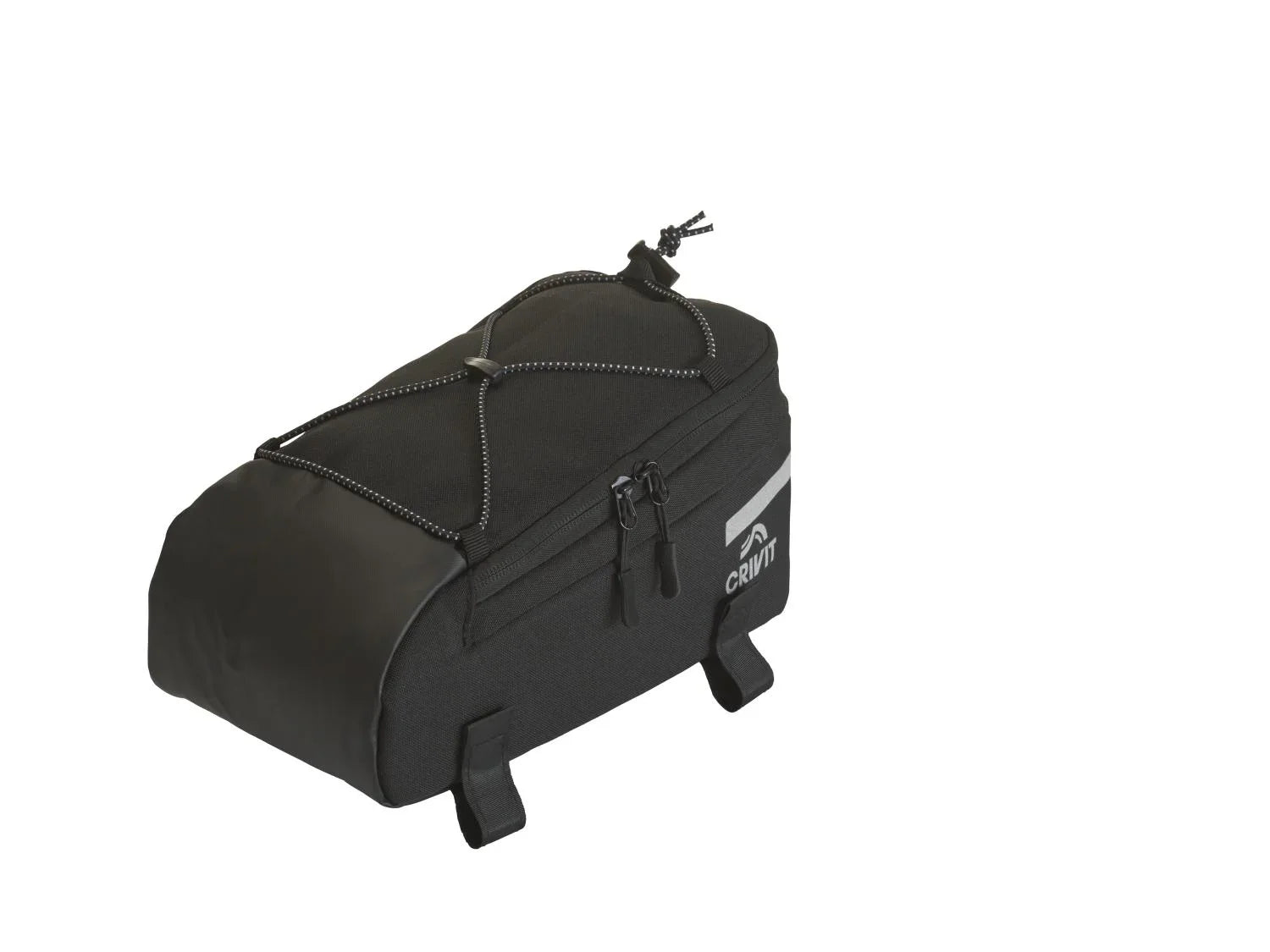 CRIVIT Sacoche pour guidon de vlo, sacoche double pour cadre de vlo ou sacoche pour porte-bagages de vlo
