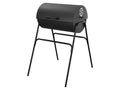 GRILLMEISTER Barbecue baril  charbon de bois KANSAS, 51 x 34 cm