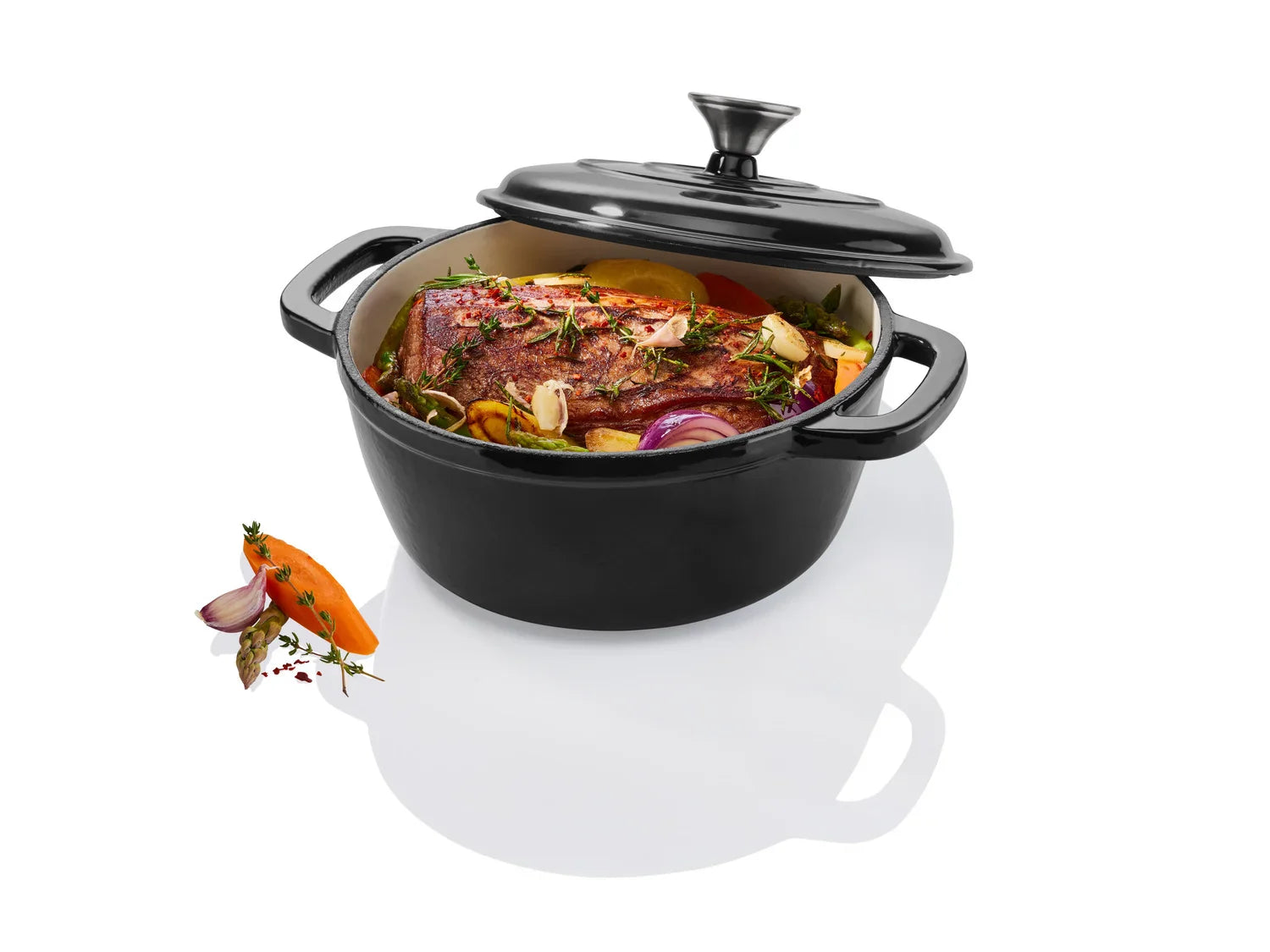 LIVARNO home Faitout en fonte, 2,2 l