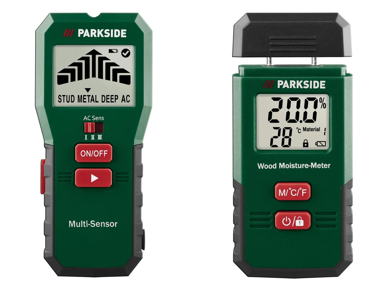 PARKSIDE Dtecteur multi-matriaux ou Humidimtre
