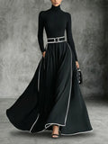 Ginevra | Robe Maxi Noire