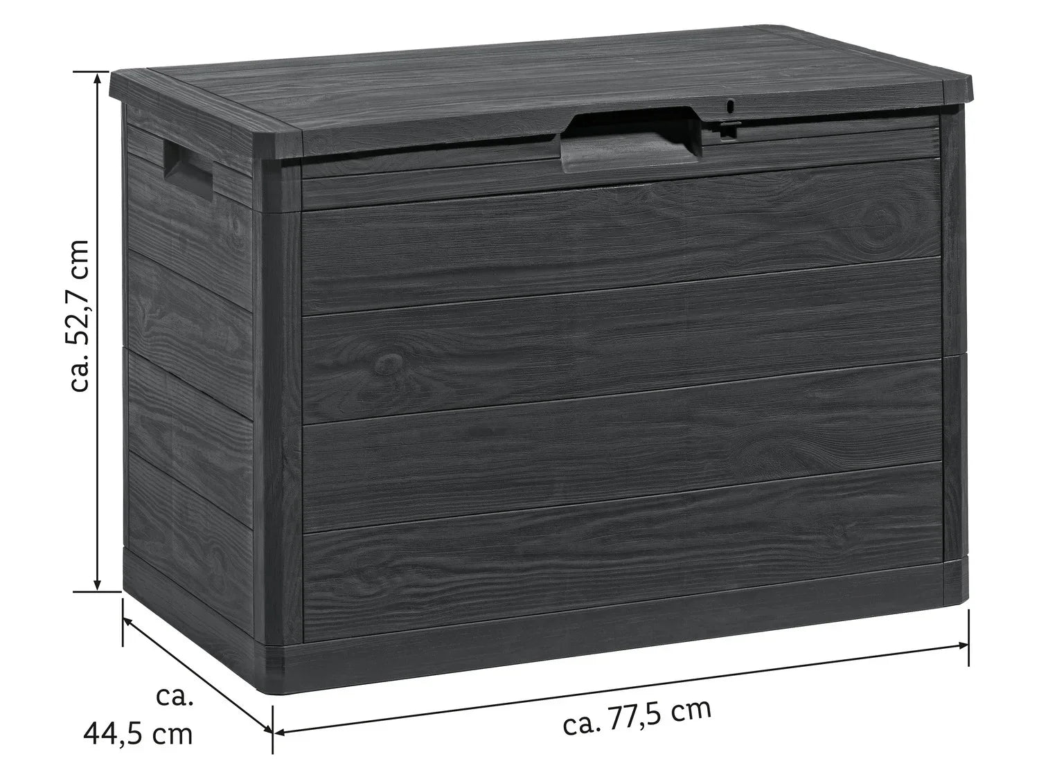 LIVARNO home Coffre de jardin, 160 L