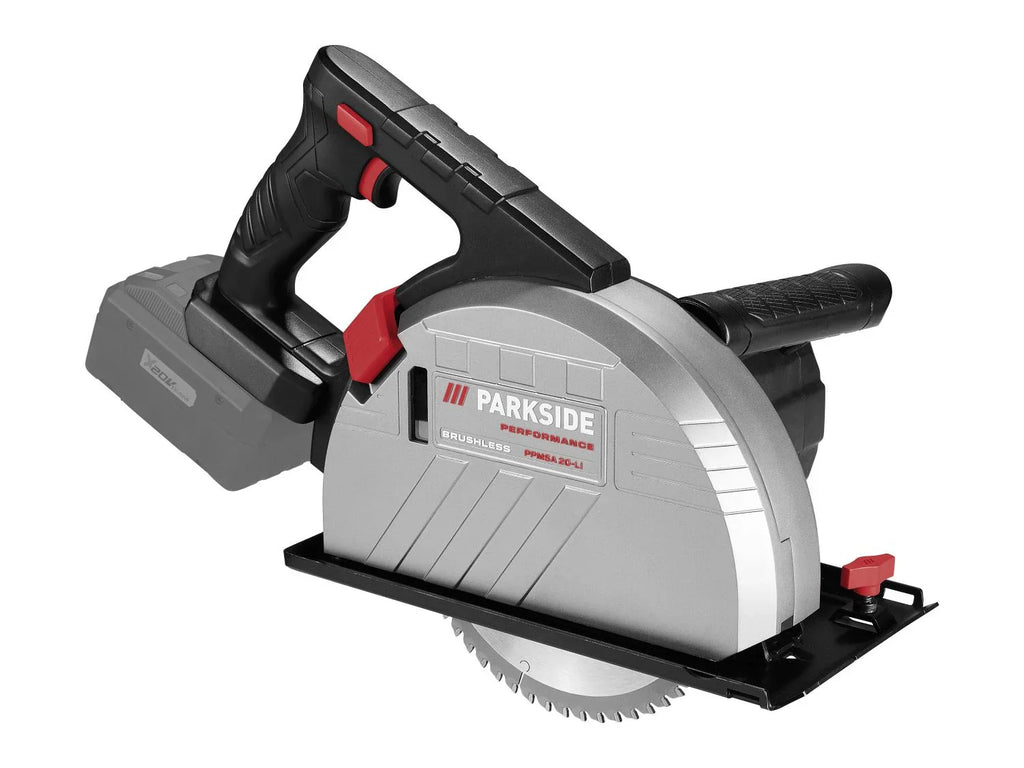 PARKSIDE PERFORMANCE Scie circulaire manuelle  mtaux sans fil PPMSA 20-Li A1, 190 mm, 20 V