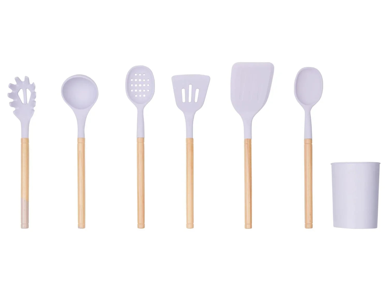 LIVARNO home Set d'ustensiles de cuisine, 7 pices