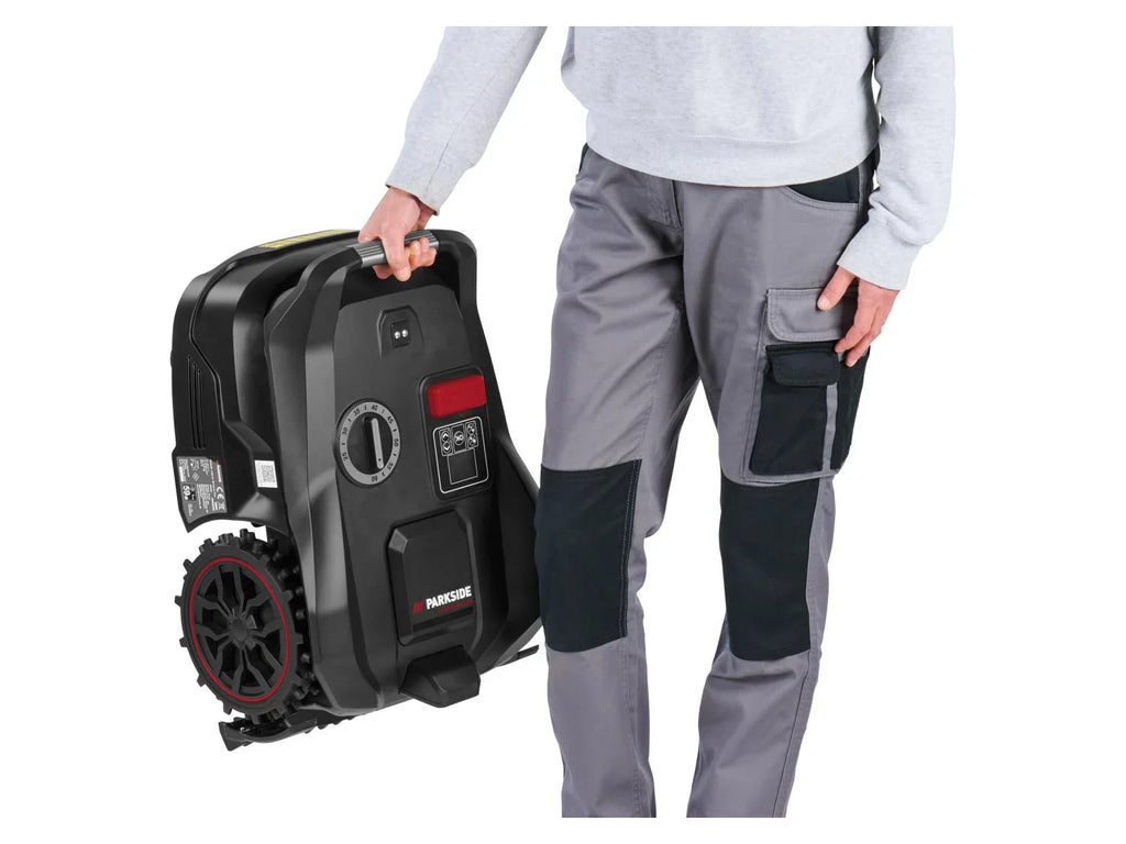 PARKSIDE PERFORMANCE Tondeuse robot Smart & Free, 1250 m + Garage, 20 V