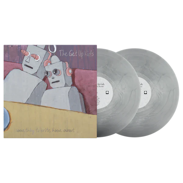 THE GET UP KIDS - SOMETHING TO WRITE HOME ABOUT - 25TH ANNIVERSARY EDITION - SILVER COLOR - 2-LP - VINYL LP
