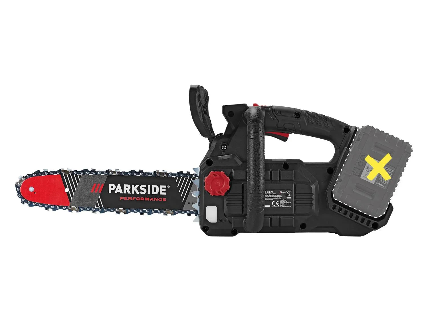 PARKSIDE PERFORMANCE Trononneuse d'lagage PPAKS 40-Li A1, 40 V