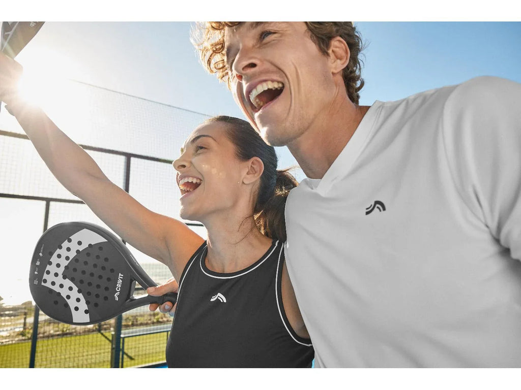 CRIVIT Raquette de padel en fibre de verre Comfort