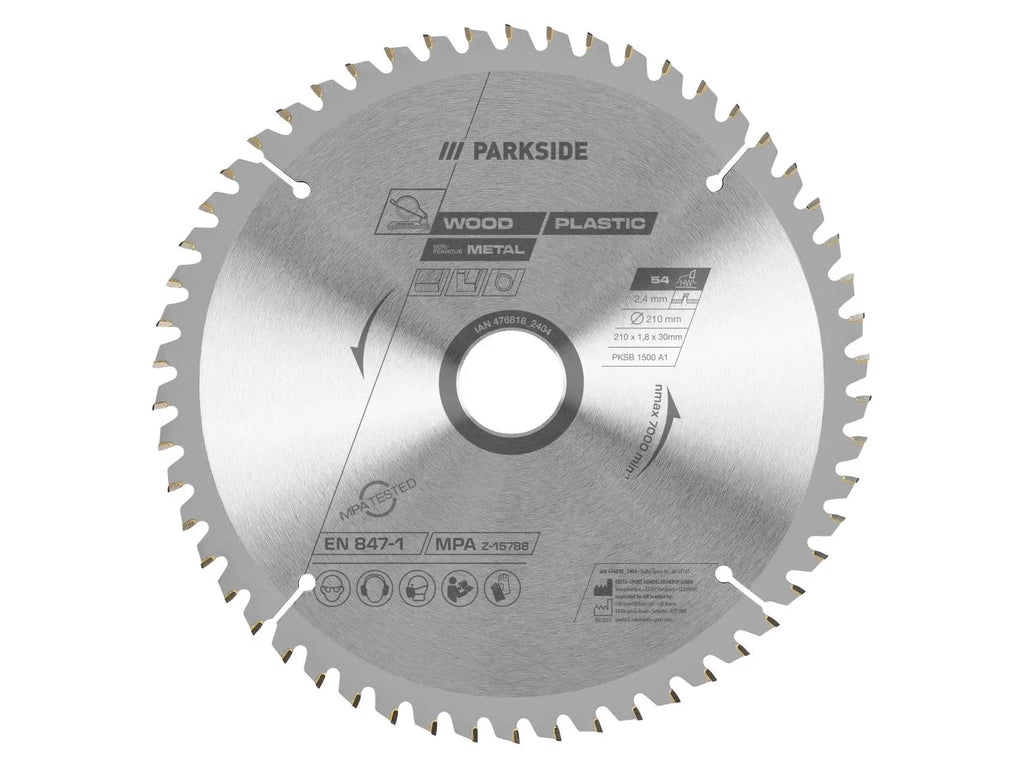 PARKSIDE Lame de scie circulaire PKSB 1500 A1