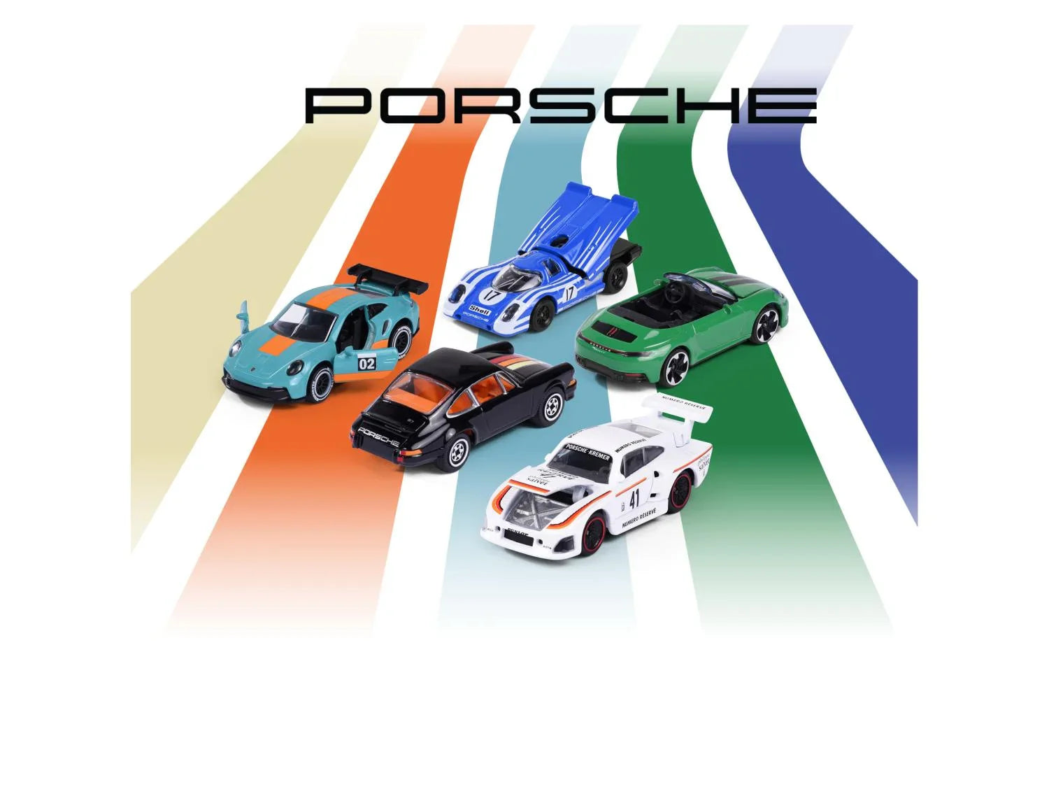 Majorette Coffret cadeau de 5 voitures jouets