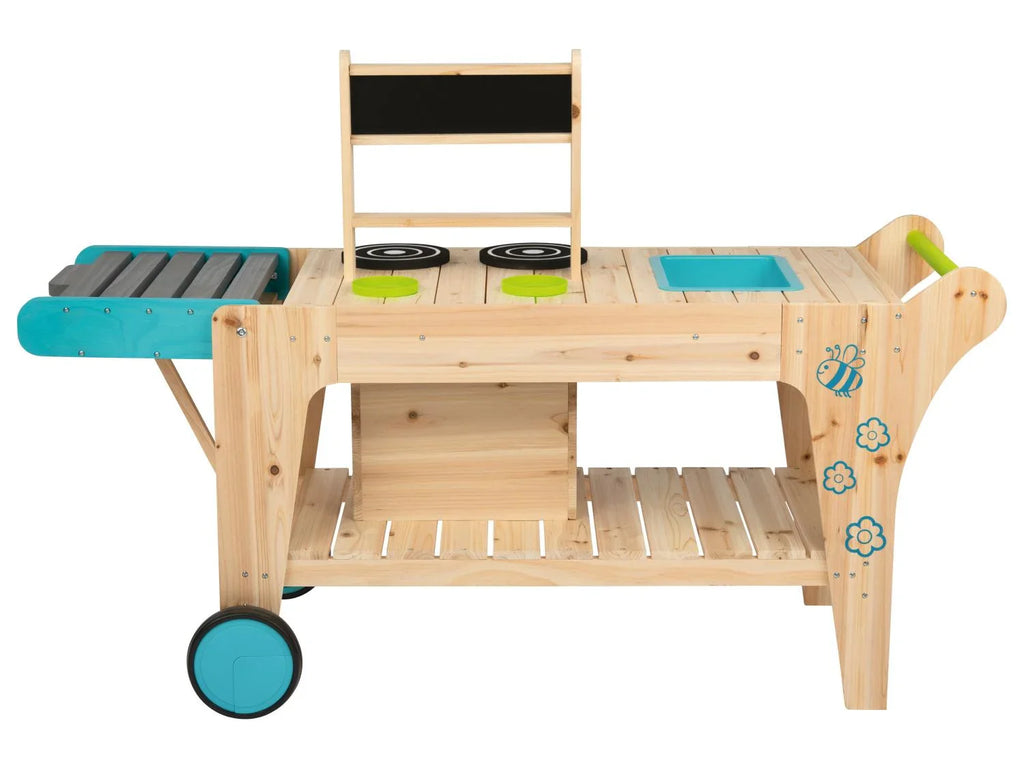 Playtive Cuisine d'extrieur enfant en bois