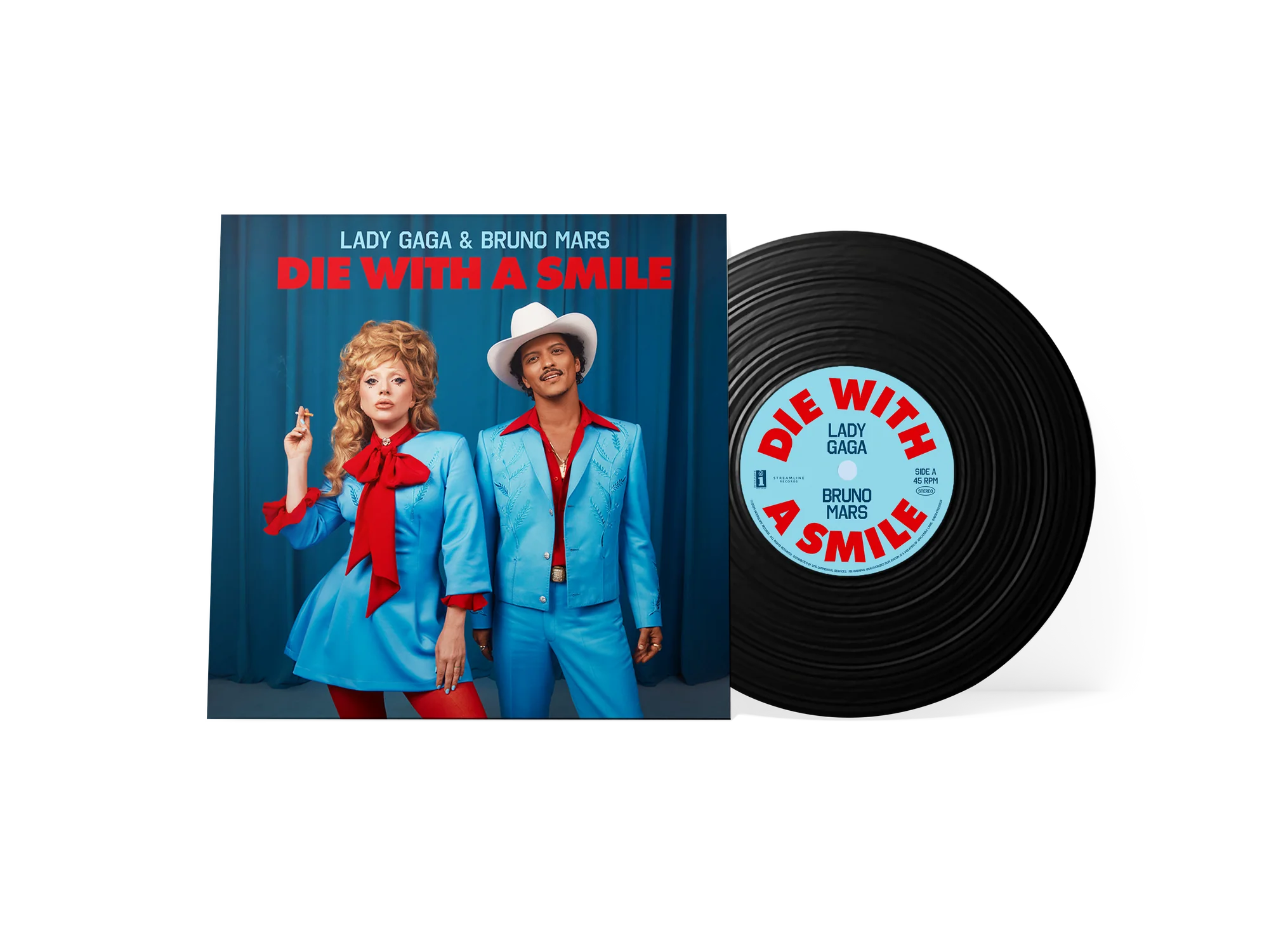 Lady Gaga & Bruno Mars Die With a Smile Vinyl