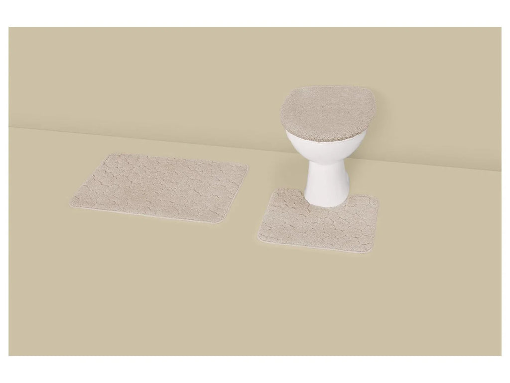 LIVARNO Set de 3 tapis de salle de bains