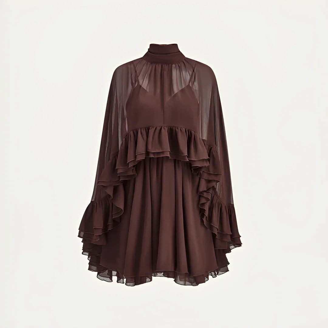 Zhuchin - Robe élégante avec volants