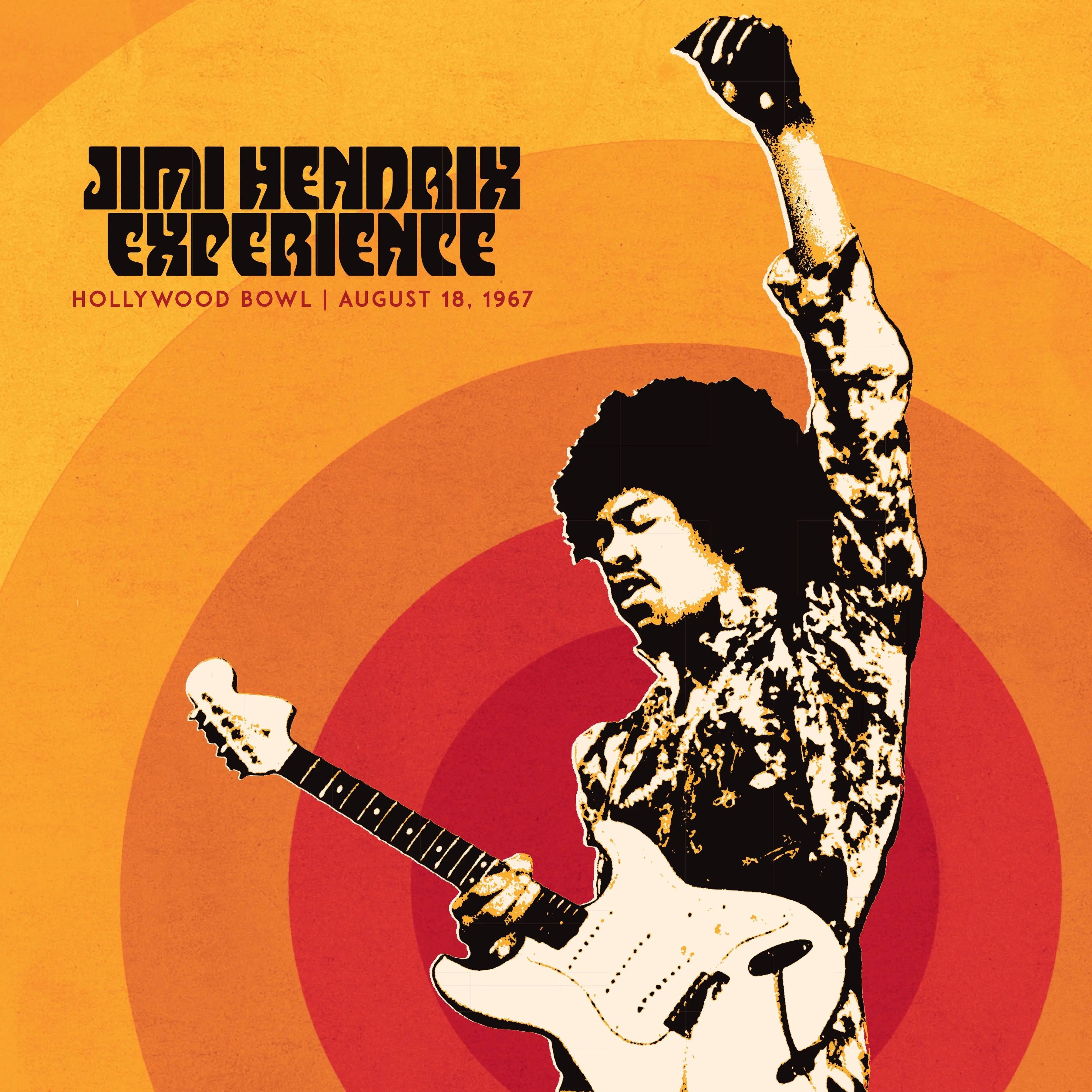 JIMI HENDRIX EXPERIENCE - LIVE AT THE HOLLYWOOD BOWL: AUGUST 18, 1967 - VINYL LP