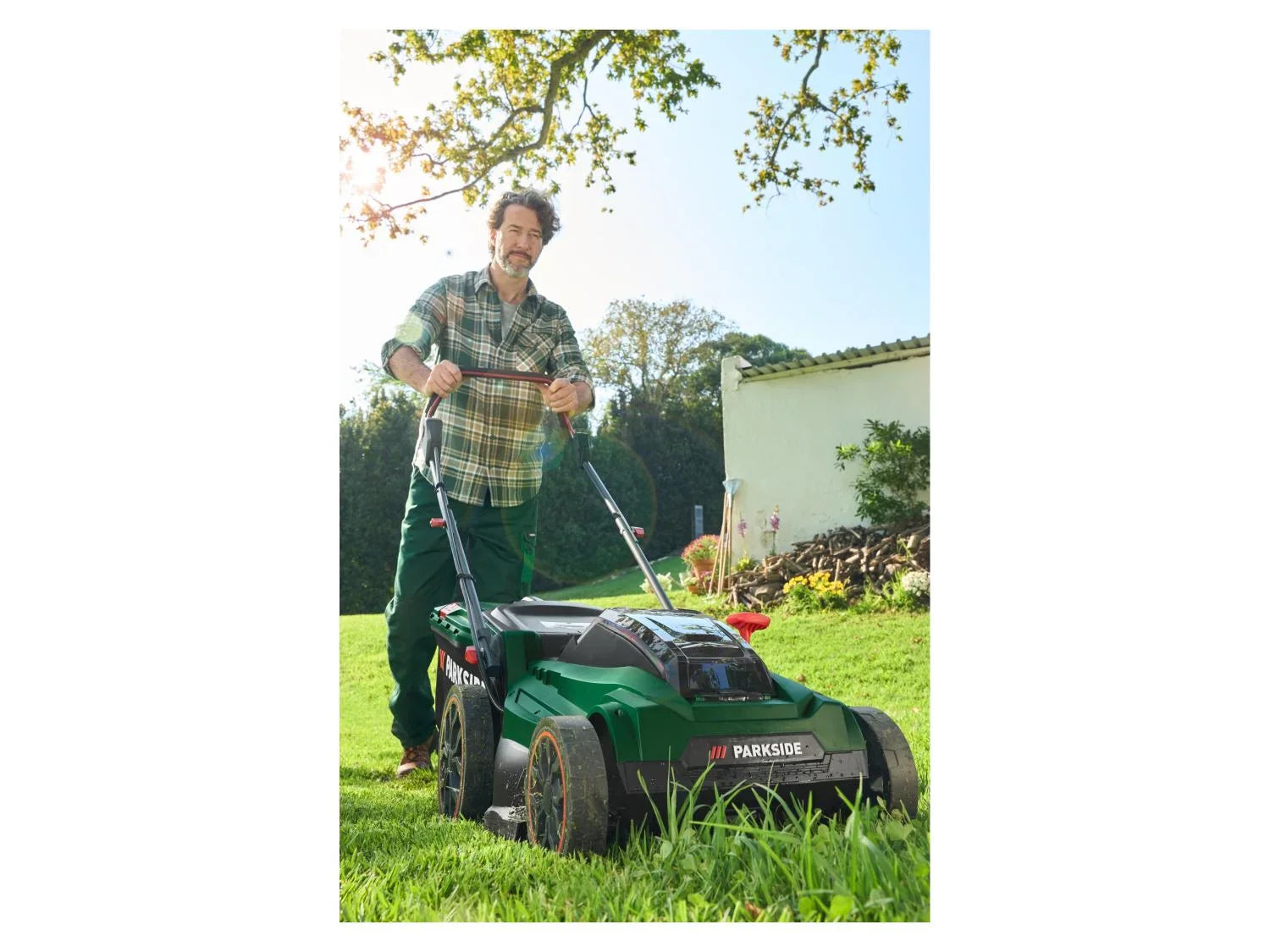 PARKSIDE Tondeuse sans fil PRMA 40-Li D2, 40 V
